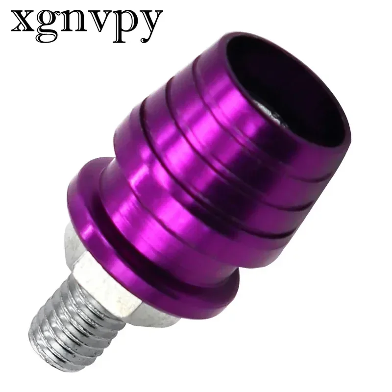 xgnvpy Motorcycle modified license plate frame screws M6 stainless steel shot glass aluminum alloy decorative screws