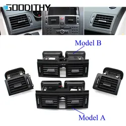 LHD RHD W204 Dash Merkezi AC Hava Firar Çıkışı Izgara Düzeneği Sol Sağ AC Havalandırma Mercedes Benz C Sınıfı C180 C200 220 230 260