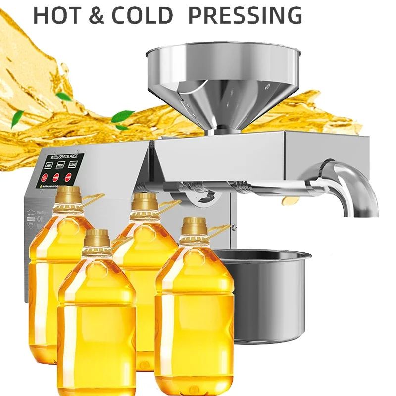 

B01 Модернизированный домашний экстрактор масла с семенами арахиса и подсолнечника, пресс для экстракции холодного масла