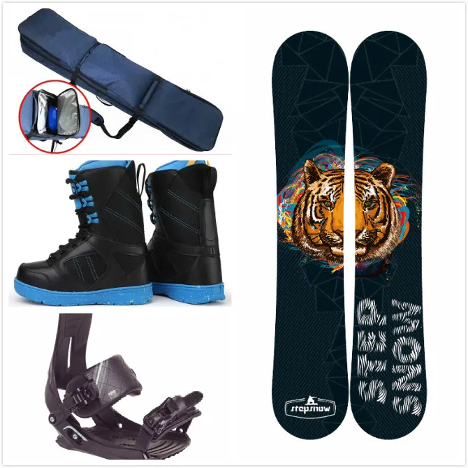 

ski snowboard and snow boots snow binding snow shoes snowboard set