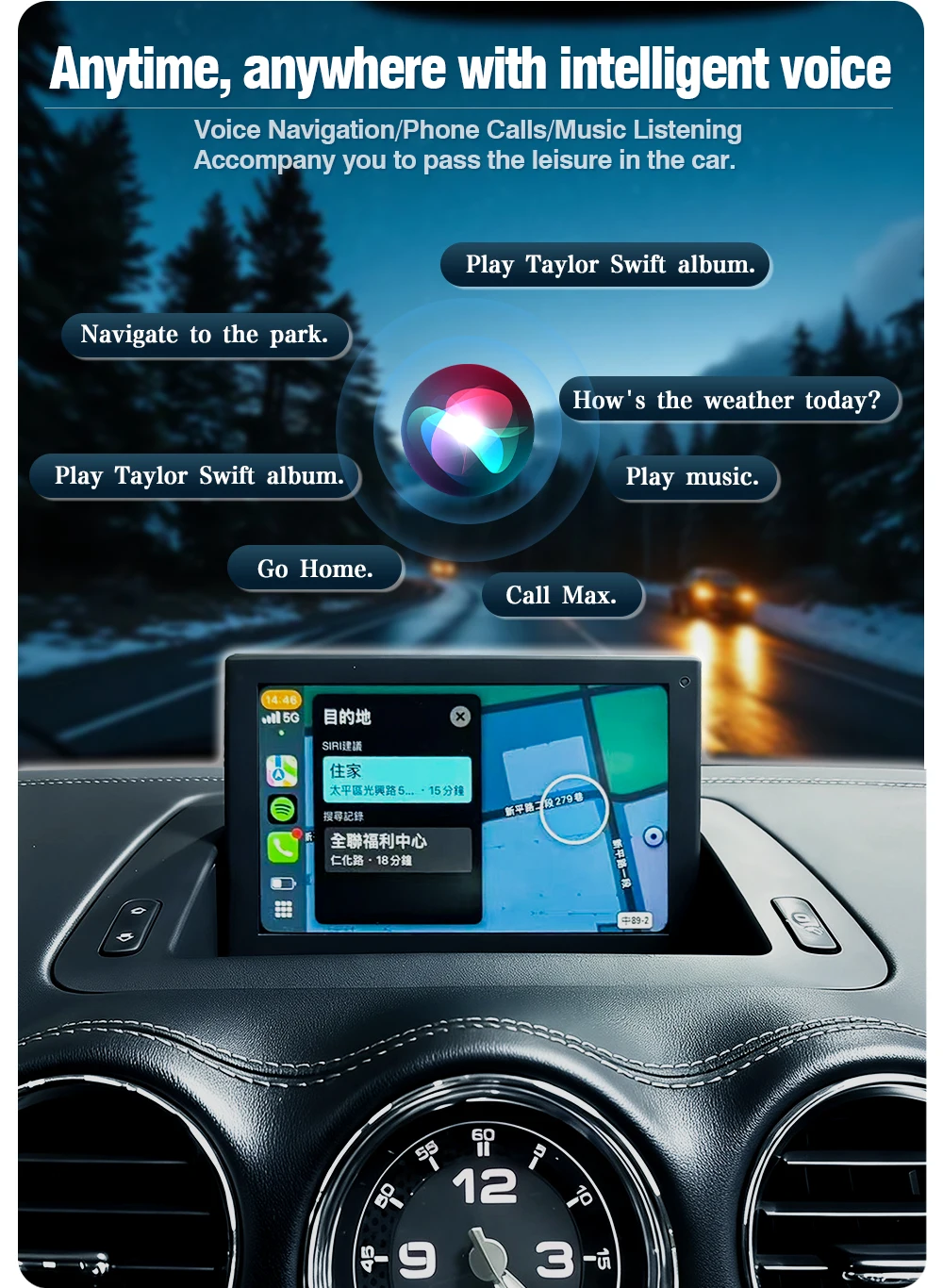 AUTOTOP Kabelloses CarPlay Android Auto Interface Nachrüst-Kits für Peugeot Citroen DS RNEG NG4 RNEG2 207 308 407 3008 5008 C3 RCZ – Detail 11