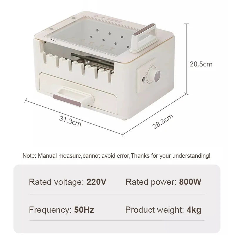 Electric Barbecue Grill Steak Pan Automatic Rotating Skewer Griddle Machine Smokeless Kebab Stove BBQ Rotisserie Oven Hot Pot EU