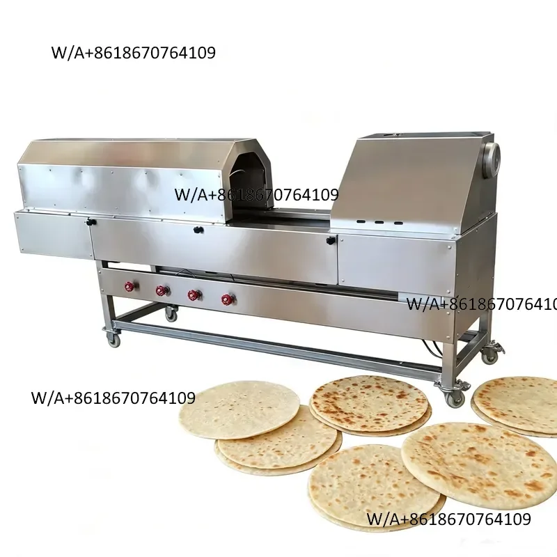 France Flat Bread Tortilla Making Machine Roti Arabic Bread Oven Maker Machine Chapati Machine Pita Bread Production Line
