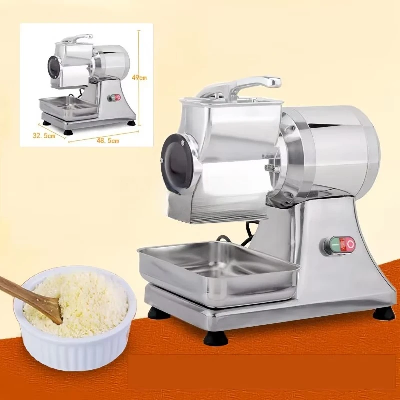 30kg/h High Capacity Cheese Grater Machine Nut Grinder & Bread Crumb Maker New Cooking Equipment for Baking Shop