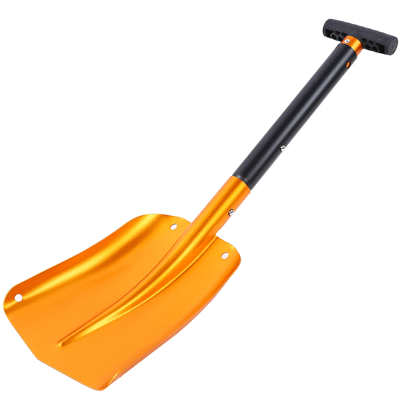 Snow and Mud Shovel, Aluminum Folding Snow Shovel, Multifunction Outdoor Tool for Camping, Hiking, and Emergency Use