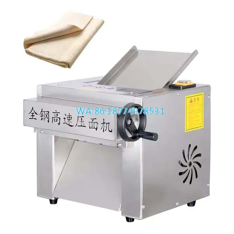Wmwmnu Commercial Multi Functional Noodle Press for Pasta Bread Mantou Dough Rolling Laminating and Processing