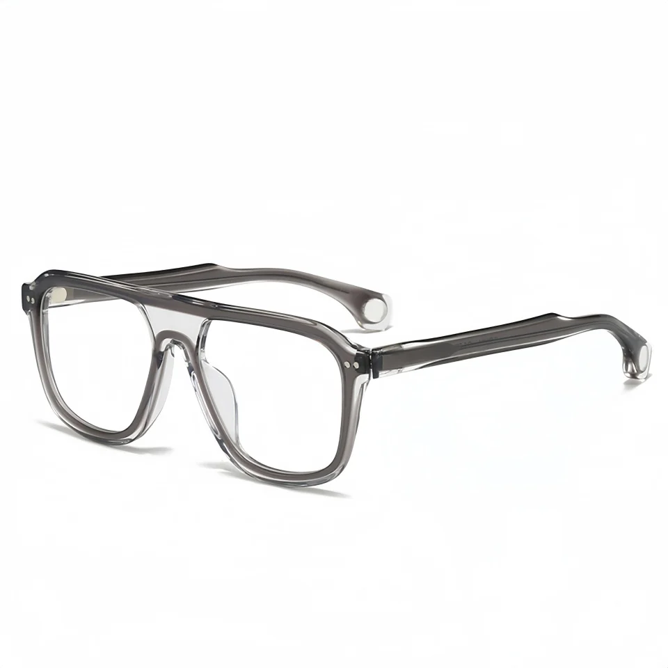

New Fashionable And trendy Pilot Style Women's Glasses For Casual Reading Anti Blue Light Acetate Optical Prescription Eyewear