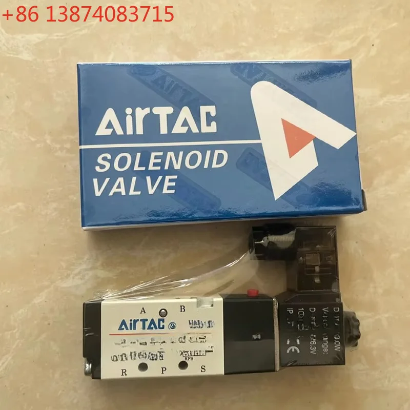AIRTAC 4V110-06 4V110-06-B 4V110-06-A 4V110-06-C 4V110-06-F 4V110-06-E Two-Position Five-Way Solenoid Valve