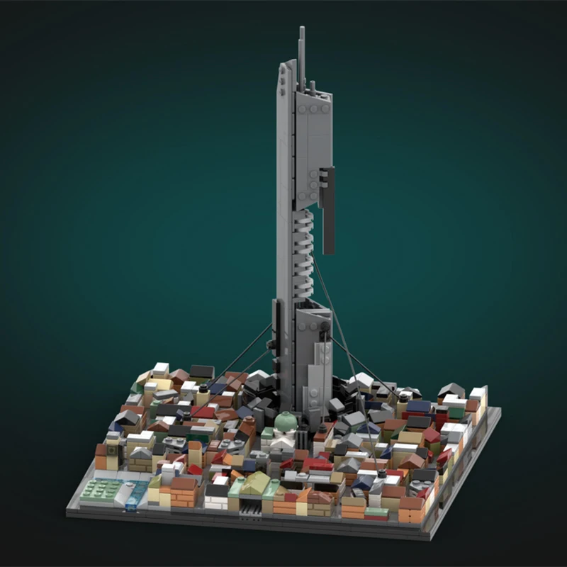 

1338PCS MOC City 17 Halfs-Lifess 2 Modular DIY Assembly Building Blocks Educational Toys for Kids Birthday Gift