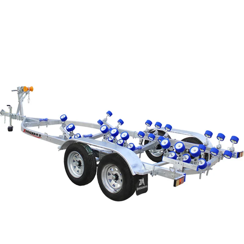 

Assault trailer speedboat yacht rubber motorboat boat luya boat tugboat rack heavy