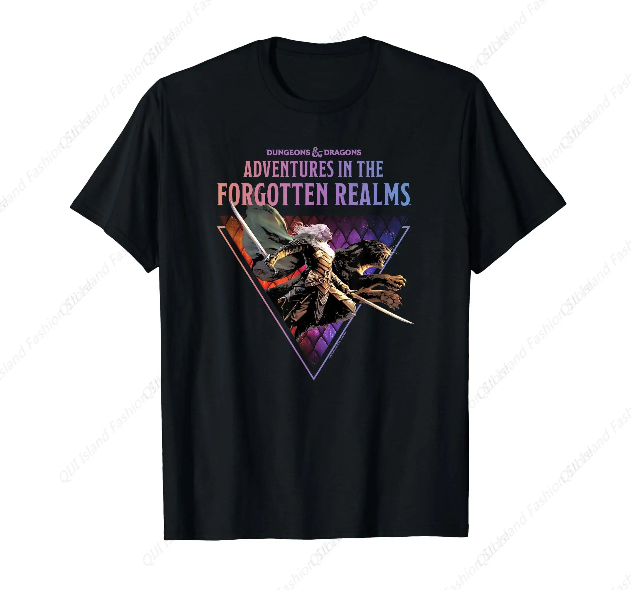 Magic: The Gathering & Dragons Drizzt Jump T-Shirt