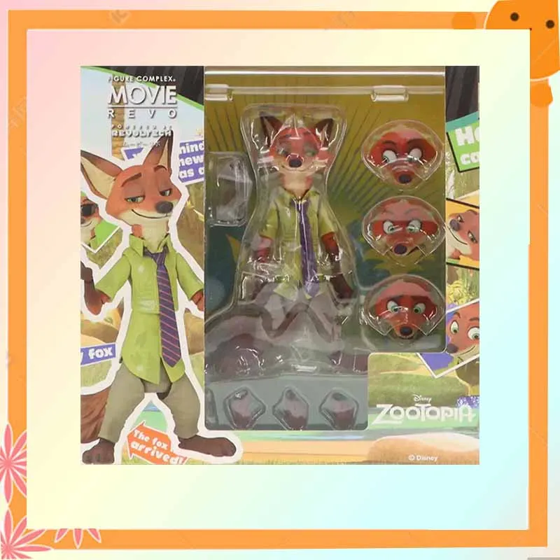 

KAIYODO Original Anime Figure Nick Wilde Action Figure Toys For Boys /Girls /Kids /Christmas Gift Collectible Model
