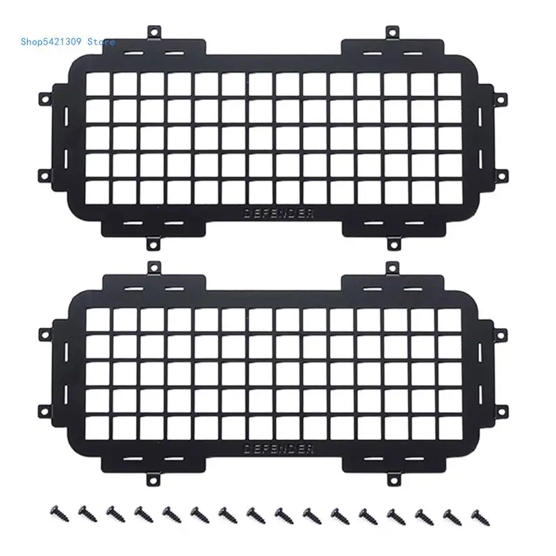 

Metal Side Window Net Decorative Parts for MND90 D91 MN99 MN99S Crawler Off-Road Climbing Car