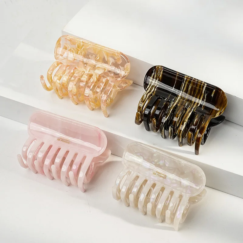 تصميم فرنسي فاخر مشبك مخلب الشعر للنساء والفتيات ، مجوهرات الشعر اليدوية ، تاج لمهنة المكتب ، ملحق زخرفة