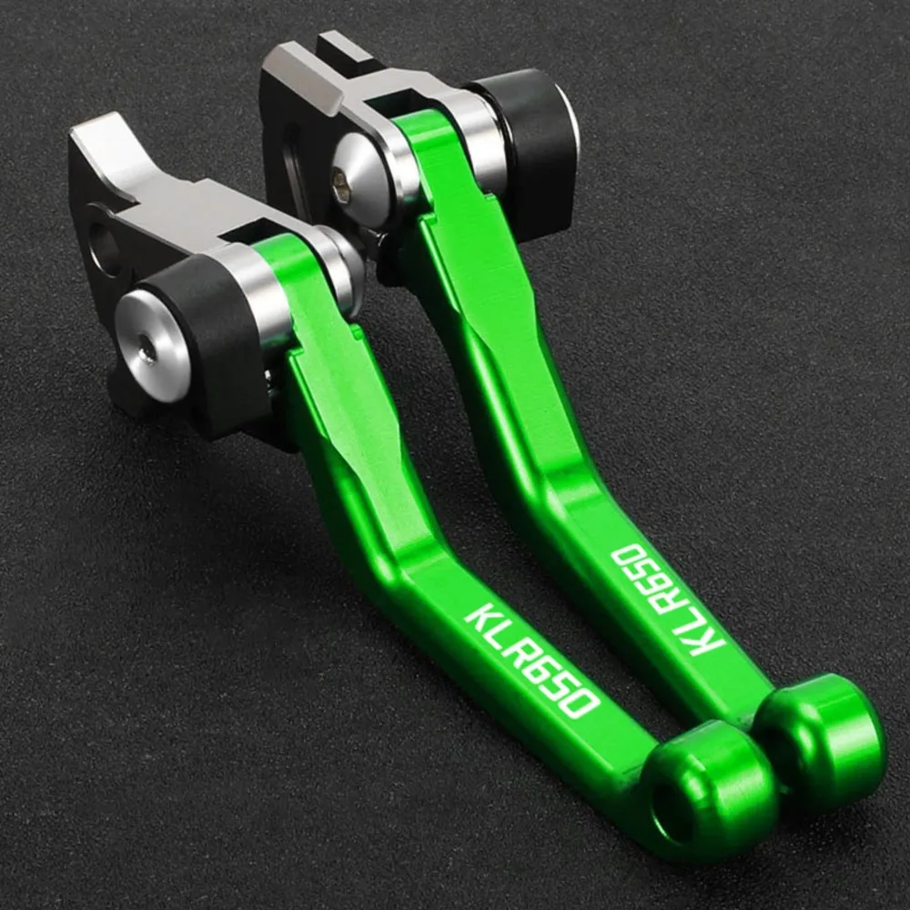 

Dirt Bike For KAWASAKI KLR650 2008 2009 2010 2011 2012 2013 2014 2015 2016 2017 2018 Pivot Foldable Handle Brake Clutch Lever