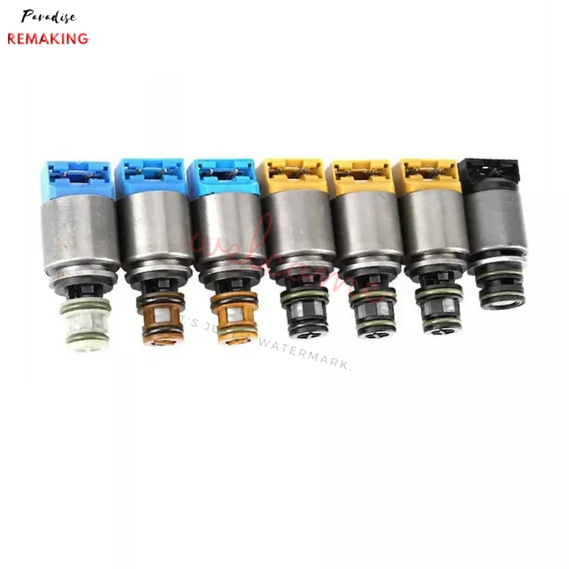 Zf6hp 6hp19 6hp26 6hp32 1068298044 1068298045 transmission solenoid kit for bmw x3 x5 audi a6 a8 q7 7pcs