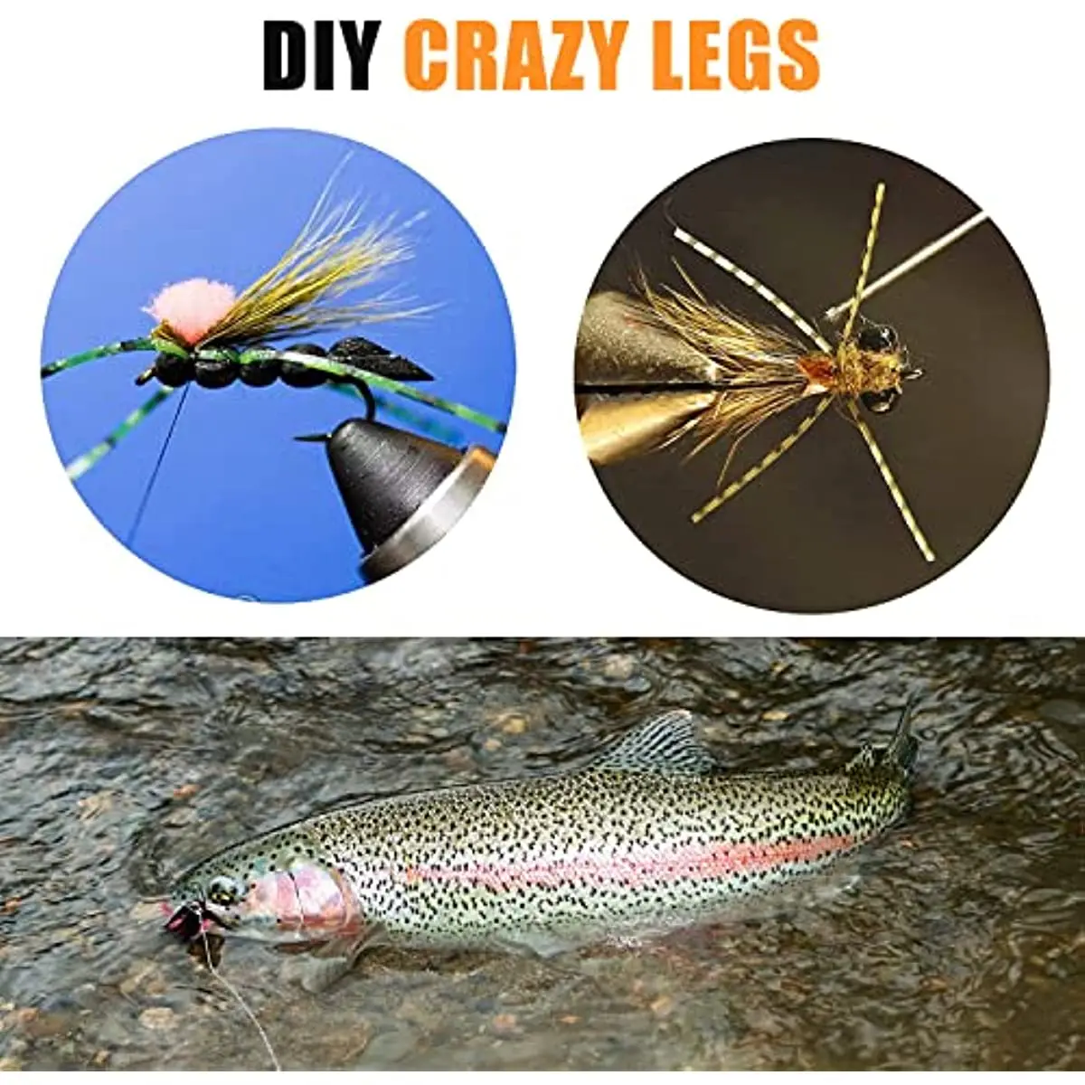 24/48/60Pcs Spinnerbait Skirts Jig Bait Bass lure Silicone Skirts DIY Spinner Bait Buzzbaits Jig Fishing lure Accessories