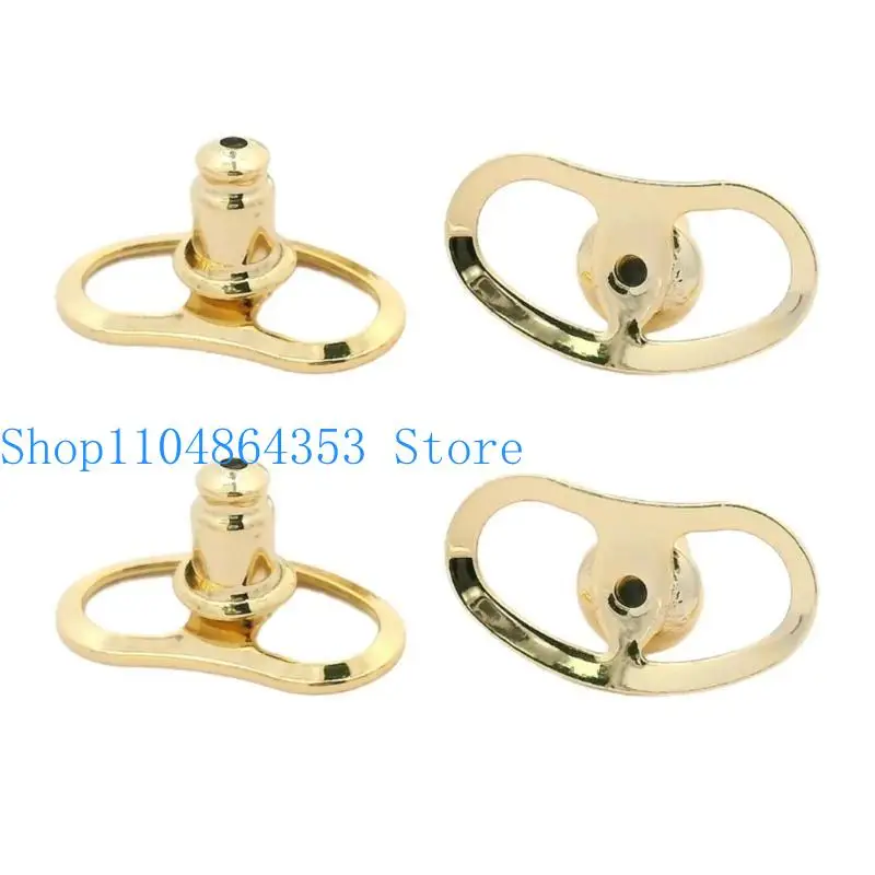Set of 4 Elegant Earrings Lifters Secure and Comfortable Backs for Heavy Earrings Hypoallergenics Earring Backings