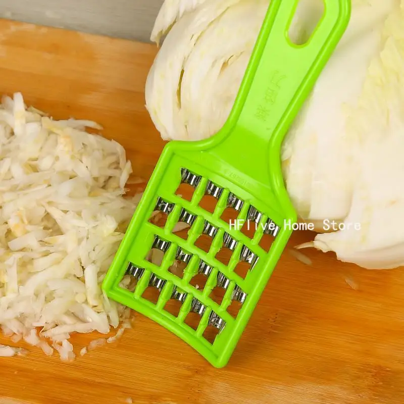 Household Fast Dumpling Stuffing Knife Cut Cabbage Stuffing Wiper Manual Chop Chinese Cabbage Plug Board Cabbage Grater Wiper