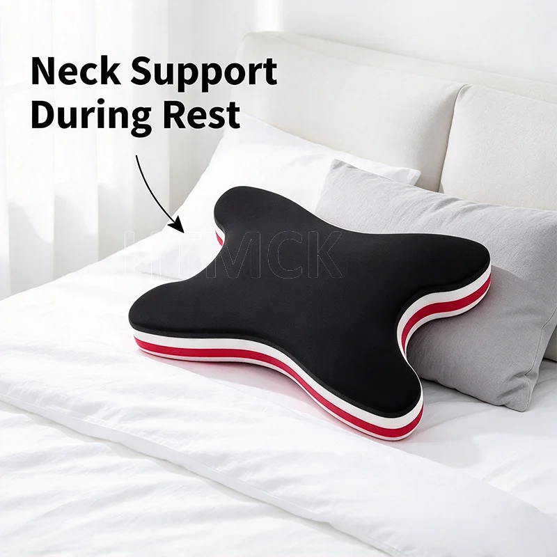 Neck Devices Neck Stretcher Orthopedic Traction Pillow Relief Neck Cervical Traction Pillow Portable Cervical Massage Pillow gallery 5