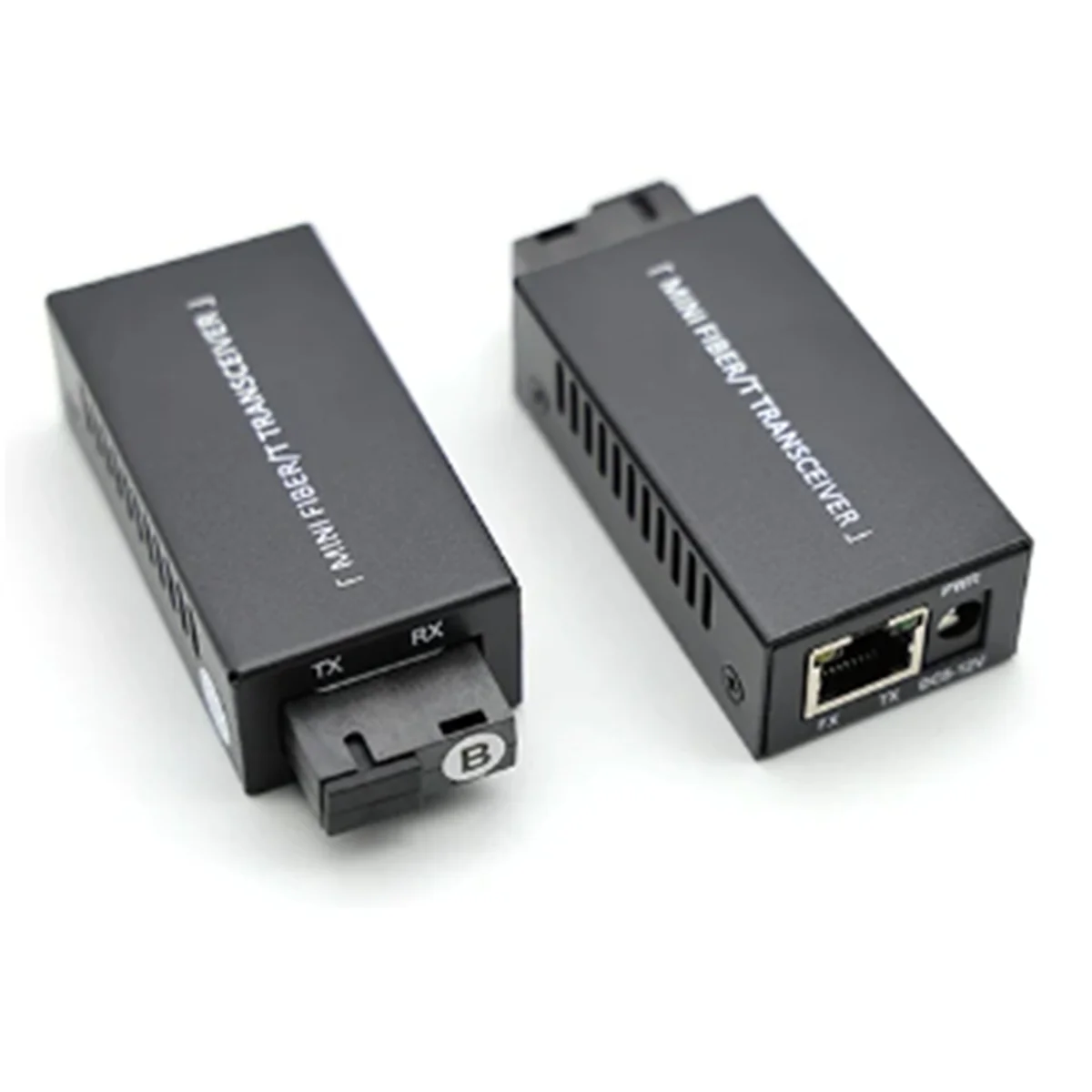 1 Pair Gigabit 100/1000M A/B SC Ethernet Fiber Switch Media Converter Rj45 Optic Transceiver 20KM Fibra Switch