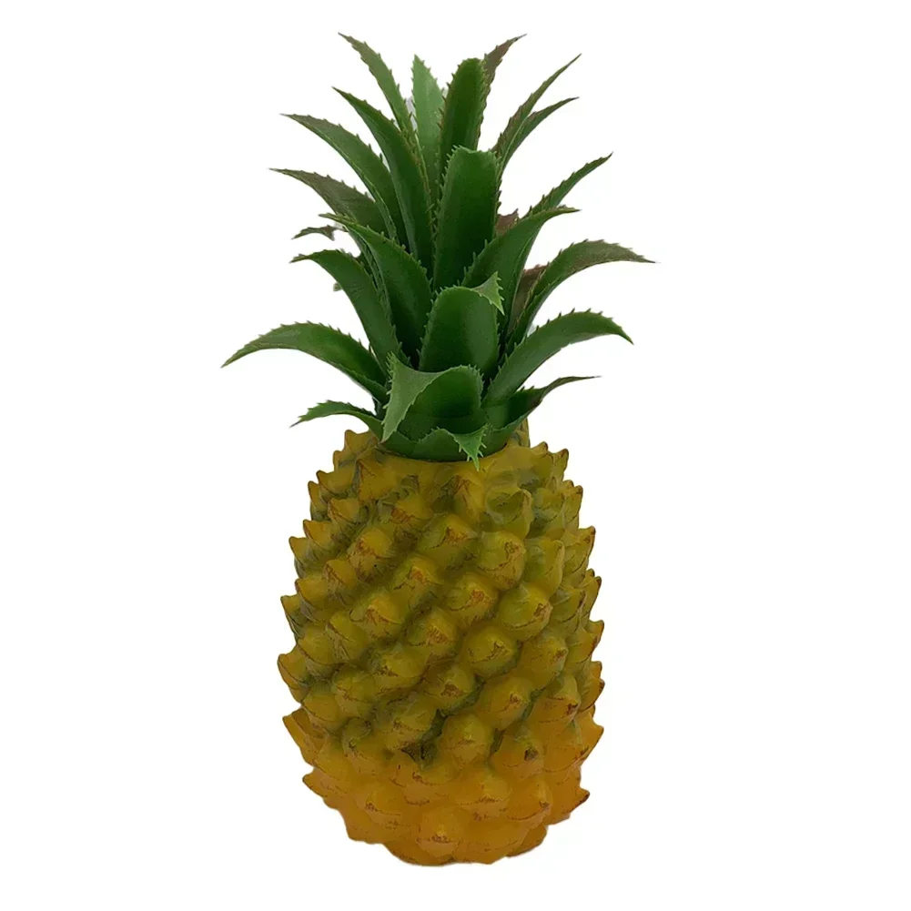 Features Artificial Pineapple Convenience Lifelike Appearance Perfect Realistic Design Beautiful Pineapple Decor