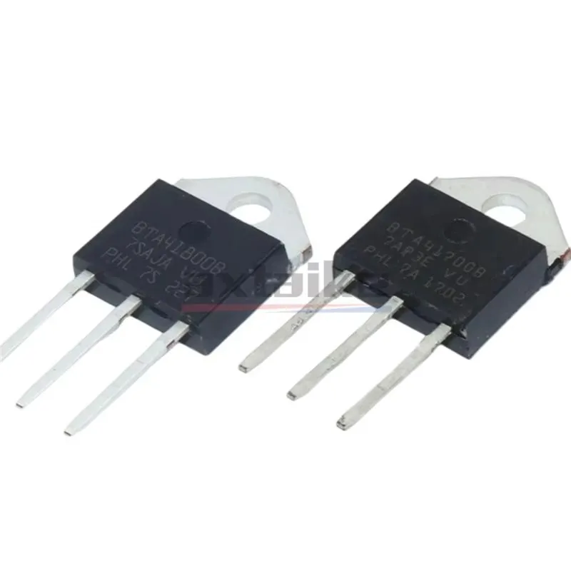 5PCS BTA26 BTA41 600B 700B 800B 1200BRG TO-3P 25A 40A 600 700V 800V 1200V Standard TRIACs Transistors 6