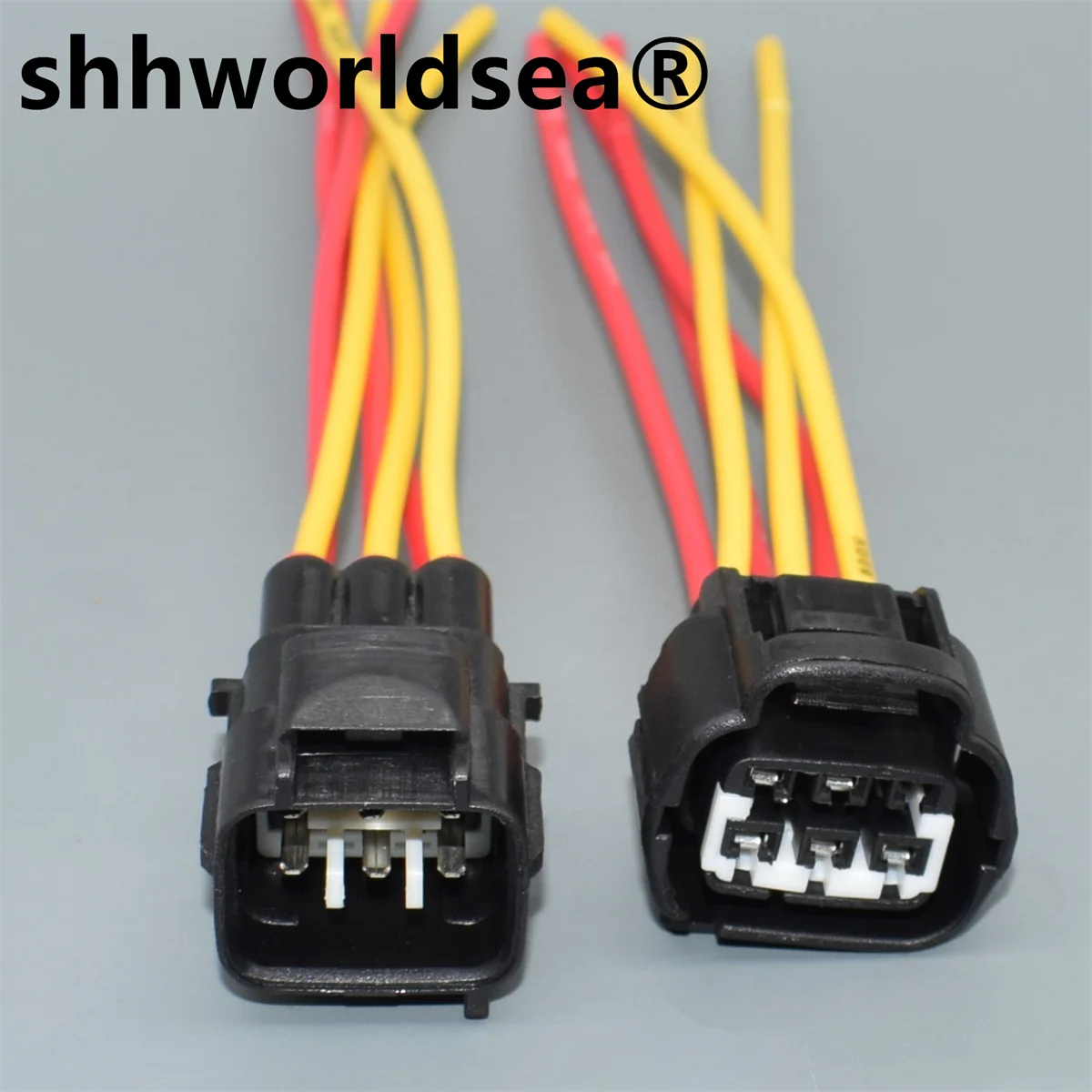 shhworldsea  Auto 6pin 2.2mm plug 7283-7062-30 7283-7062 wiring electrical cable connetor 90980-11034 9098011034