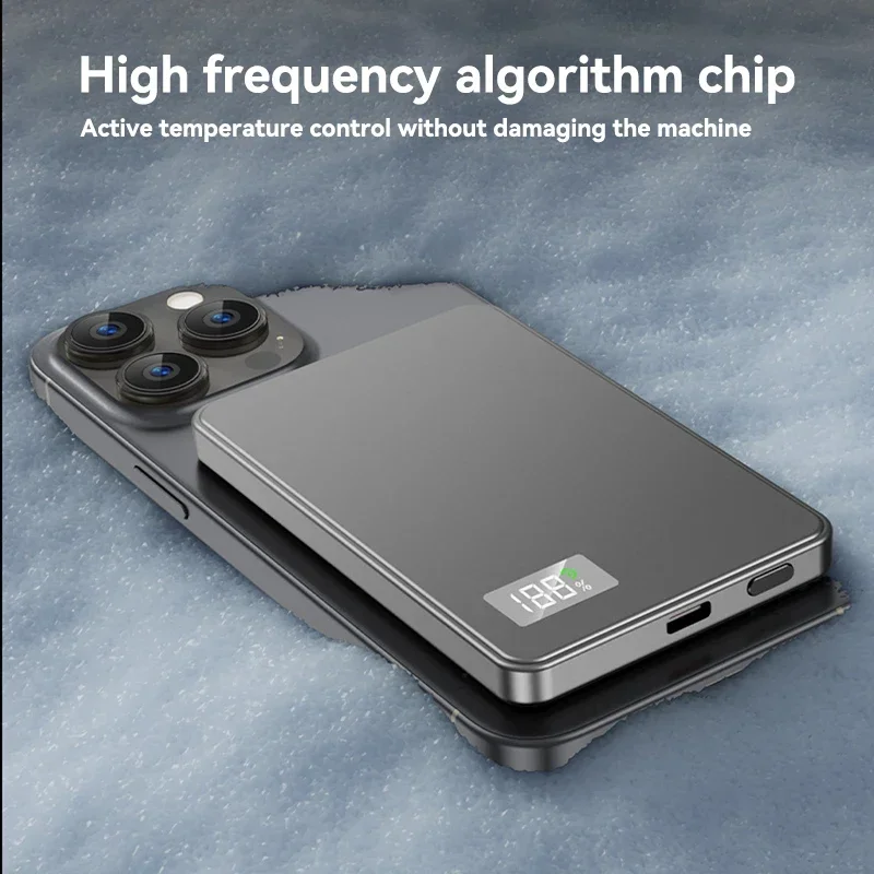 VIVO 500000mAh CCC Magnetic Wireless Power Bank PD22.5W Fast Charging Magsafe External Battery For IPhone17 Samsung Xiaomi view 3