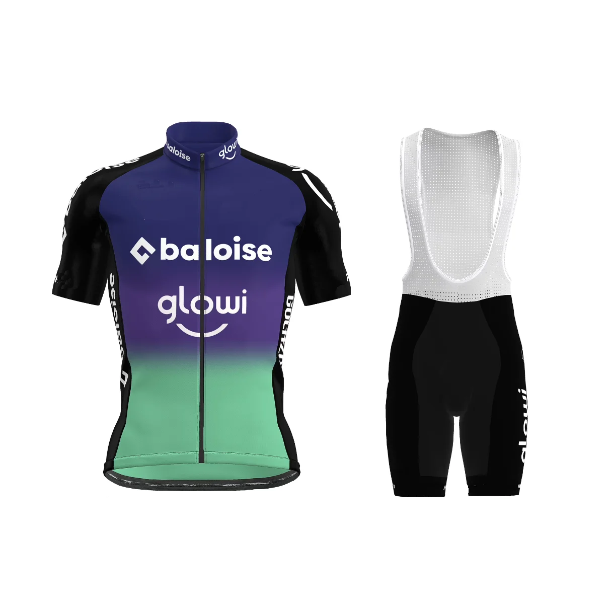 LASER CUT 2025 BALOISE GLOWI LIONS TEAM SHORT SLEEVE CYCLING JERSEY SUMMER CYCLING WEAR ROPA CICLISMO+BIB SHORTS