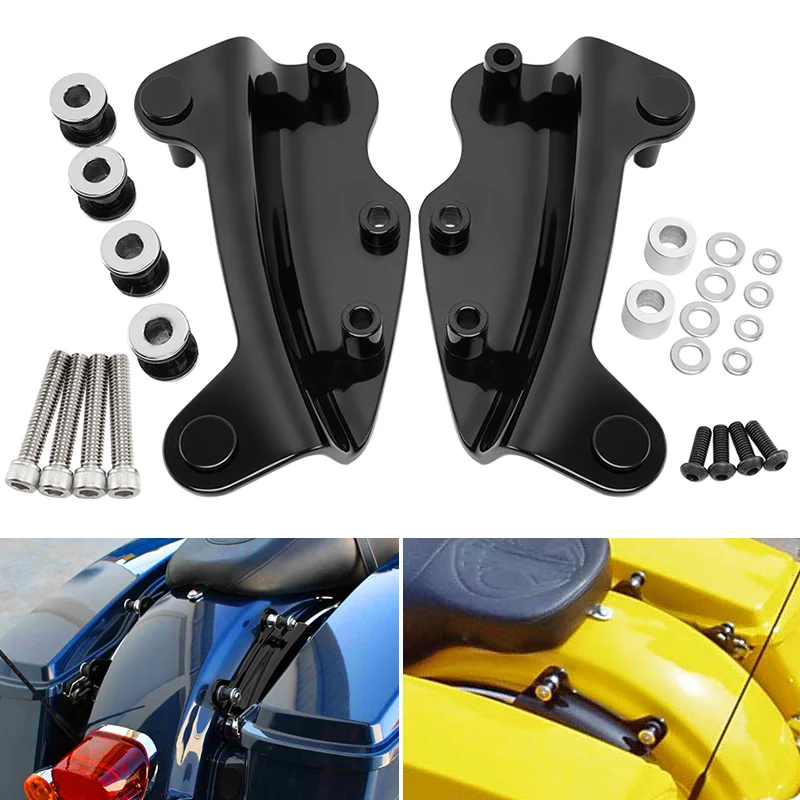 

4 Point Docking Hardware Quick Release Bracket For Harley Touring Road King Ultra Limited Road Glide Street Glide 2009-2013