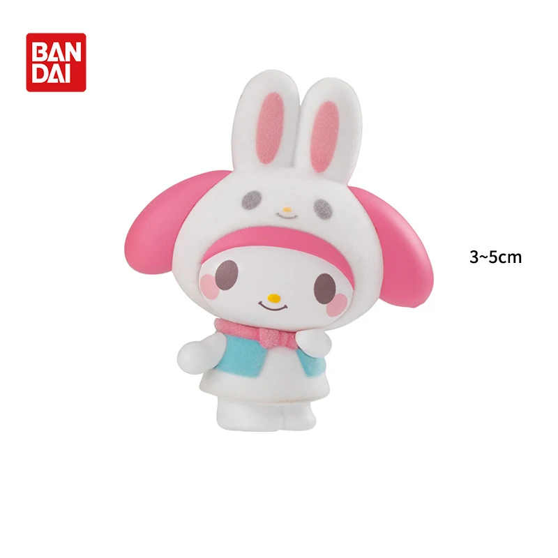 بانداي الأصلي سانريو الرسوم المتحركة الطرفية اللعب كورومي بلدي ميلودي يتدفقون محاصر Gacha أنيمي عمل نموذج أرقام جمع