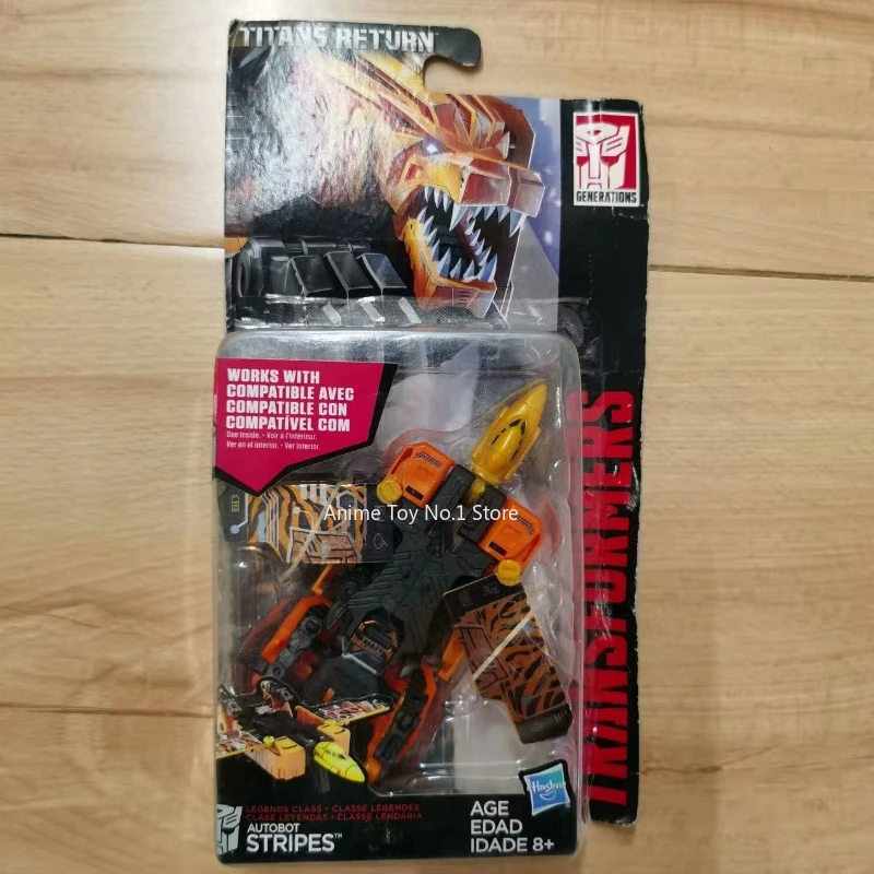 

Оригинальный трансформер G1 LG в полоску, популярные игрушки, анимационные фигурки, рекламные товары, коллекционная модель для студии персонажей аниме