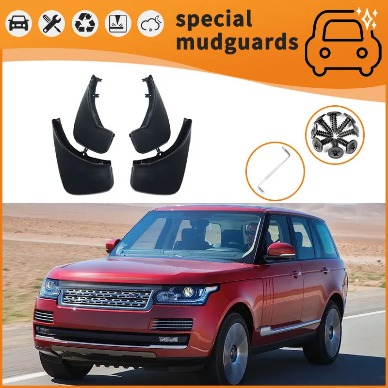 

For Range Rover 13-19 models Mudguards Fender Mudflaps Front Rear Flares Splash Guards Cover Car Accessorie