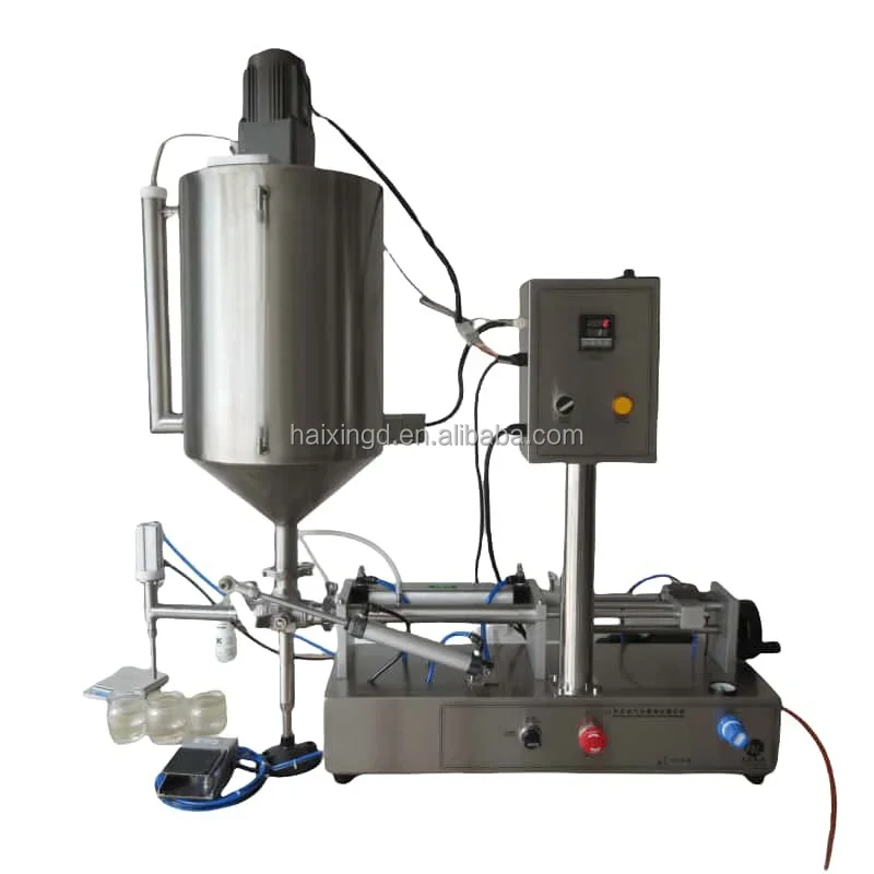 Popular Tomato Paste Ketchup Soap Paste Olive Oil Lip Gloss Lotion Filling Machine Semi Automatic Honey Straw High Viscosity