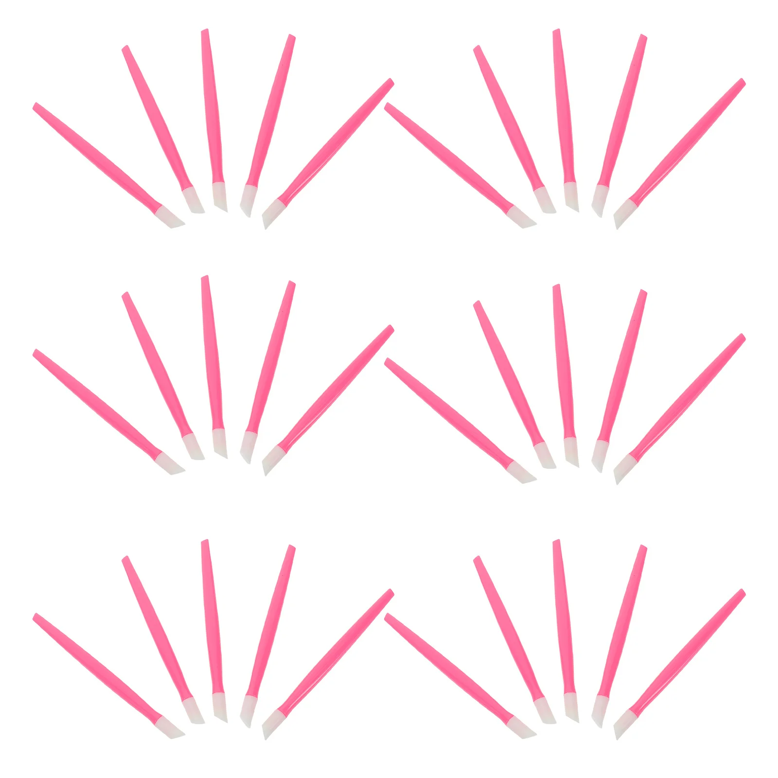 50 stuks Nail Art Tool Set Multifunctionele manicure-implementaties voor nagelriemreiniging Exfoliërende strass plaatsingssticker