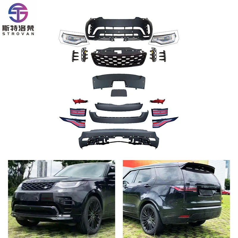 STLF Clrak Car Modification 2020 Front Bumper and Rear Bumper Body Kit Suitable for  Discovery 5