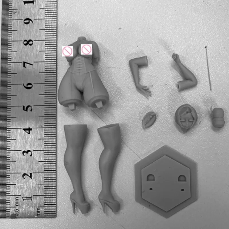 1/24 Scale Resin Figure Assembly Model Kit Sexy Female Teacher Miniature Toy Figurine Unassembled and Unpainted Free Shipping