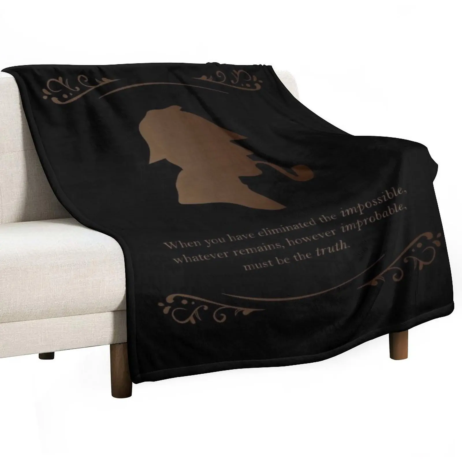 Sherlock Holmes Axiom Throw Blanket Giant Sofa Kid'S Shaggy sofa bed Blankets