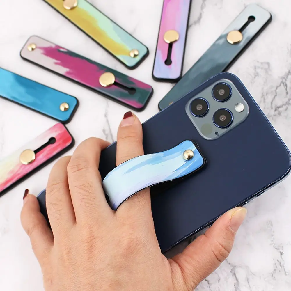 

Wrist Strap Mobile Phone Accessories Push and Pull Phone Finger Strap Mobile Phone Holders Phone Finger Grip Telescopic Bracket