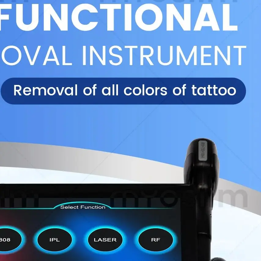 

Professional Hair Removal Laser Machine 4 IN1 4000W Painless 4 Waves 755nm/808nm/940nm/1064nm for Home Commercial Use