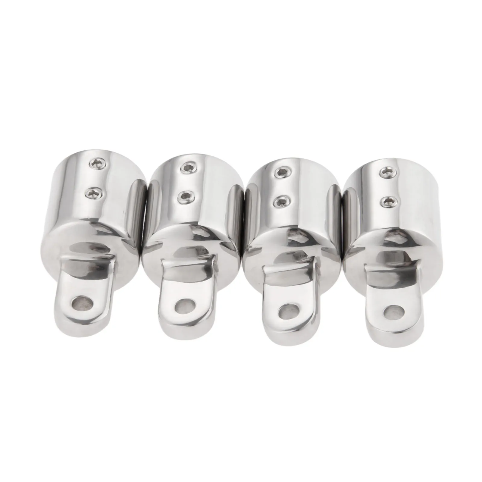 4 Pcs Stainless Steel Yacht Boats Accessories Marine Fit For 25mm 1