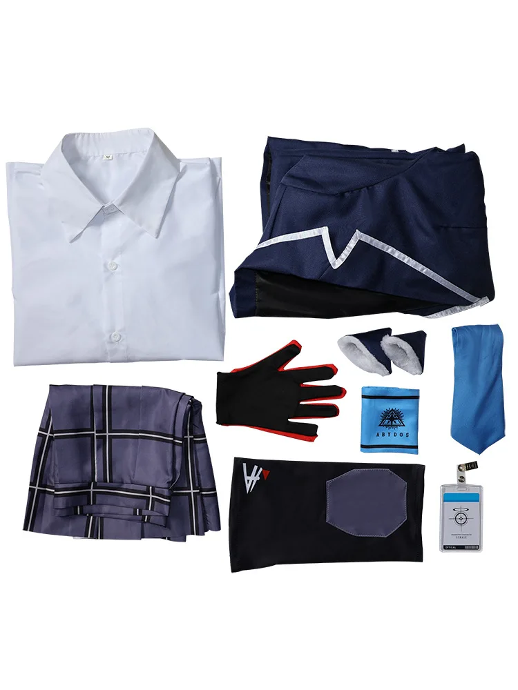 لعبة حفلة كرنفال الهالوين الأزرق الأرشيف تأثيري كورومي سيريكا زي مدرسي أو شعر مستعار #5