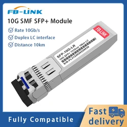 10G LR 1310nm 10KM SFP+ Singlemode Fiber Optical Module DDM compatible with Cisco Mikrotik ubiquiti Mellanox switch