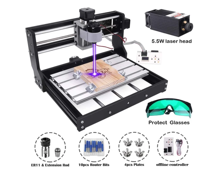 CNC 3018 PRO ER11 lasergraveerder Pcb Freesmachine cnc router cnc 3018pro graveermachine GRBL mini