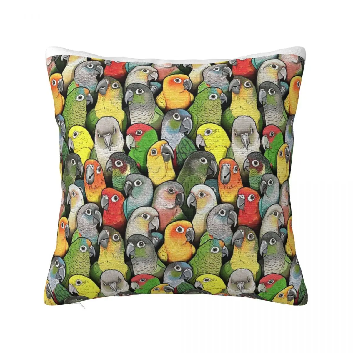 Farbe von Conures Dekoration Abdeckung für Kissen Kissen bezug 45x45 Kissen bezug Kissen bezug