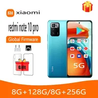 Global rom Xiaomi Redmi Note 10 pro 5G Smartphone Dimensity 1100 android 11 Cellphone Mobile phone used phone