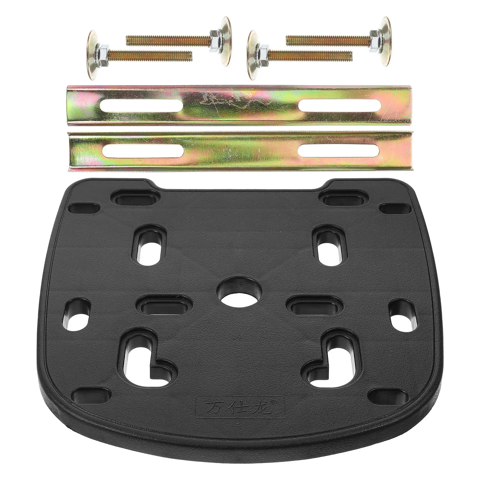 

1Set Motorcycle Rear Box Base Plate Thickened Durable Adapter Mounting Hardware for Rear Luggage Rack Fixing Accessories