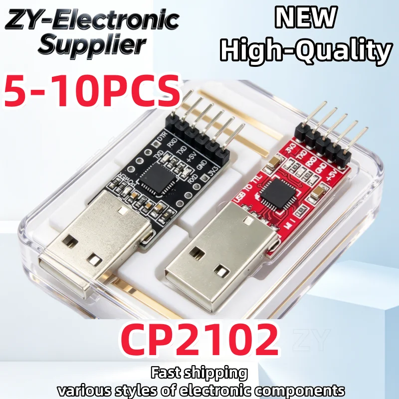 5-10Pcs 100% New CP2102 CH9102 PL2303 Module USB Best Quality In Stock