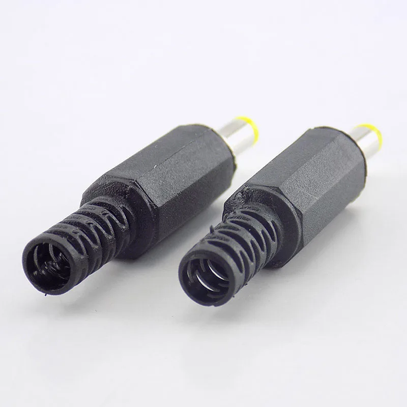 5pcs DC male Plug 4.0mm*1.7mm power jack adapter Electrical Socket Outlet Power jack Connector Welding Plugs Audio DIY Parts